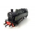 PIKO LOCOMOTIVE VAPEUR TYPE 131 ETAT 32.917 VERTE ET NOIR TRES BON ETAT HO