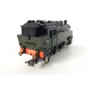 PIKO LOCOMOTIVE VAPEUR TYPE 131 ETAT 32.917 VERTE ET NOIR TRES BON ETAT HO