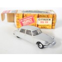MICRO NOREV CITROEN DS 19 GRISE 1/86 HO BON ETAT EN BOITE