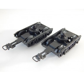 B 10 - LIMA LOT DE 2 BOGIES LIMA POUR VOITURE LIMA HO