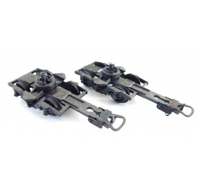 B 11 - LIMA LOT DE 2 BOGIES LIMA POUR VOITURE LIMA HO