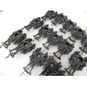 B 13 - JOUEF LOT DE 15 BOGIES A GRIFFES POUR VOTURE ANCIENNE JOUEF HO
