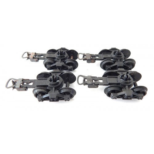 B 15 - LIMA LOT DE 4 BOGIES LIMA POUR WAGON LIMA HO