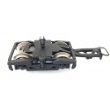 R 6721 UN BOGIE TYPE Y 24 NOIR ROUES METAL AVEC FREINS JOUEF HO -