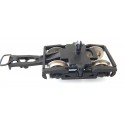 R 6721 UN BOGIE TYPE Y 24 NOIR ROUES METAL AVEC FREINS JOUEF HO -