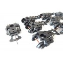 B 18 - JOUEF LOT DE 8 BOGIES A GRIFFES POUR WAGON ANCIENNE JOUEF HO