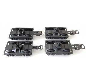 B 20 - LIMA LOT DE 4 BOGIES LIMA POUR VOITURE LIMA HO