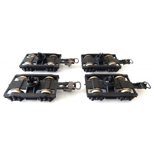 B 24 - LIMA LOT DE 4 BOGIES LIMA POUR VOITURE LIMA HO
