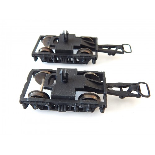 B 30 - JOUEF 2 BOGIE NOIR DE VOITURE MODERNISE HO