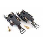 B 35 - JOUEF 2 BOGIE NOIR DE VOITURE JOUEF HO