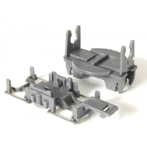 Réf 17393 BOGIE SUPPORT MOTEUR + FLASQUE D'AUTORAIL PICASSO 2 ème GENERATION HO