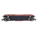 JOUEF WAGON COUVERT A BOGIES TYPE GAS HO EN BOITE ROUGE 6531