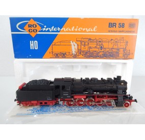 ROCO 4112 LOCOMOTIVE VAPEUR BR 58 TYPE 150 ETAT NEUVE SANS BOITE HO