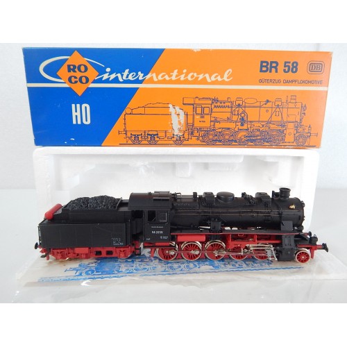 ROCO 4112 LOCOMOTIVE VAPEUR BR 58 TYPE 150 ETAT NEUVE SANS BOITE HO