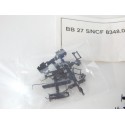Réf 8348 LOCOMOTIVE BB 27 DIT BRIQUETTE HO EN BOITE BLEU ETAT NEUVE