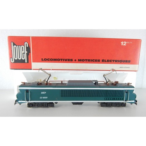 Réf 8440 JOUEF UNE LOCOMOTIVE CC 6551 DIT MAURIENNE HO NEUVE BOITE ROUGE