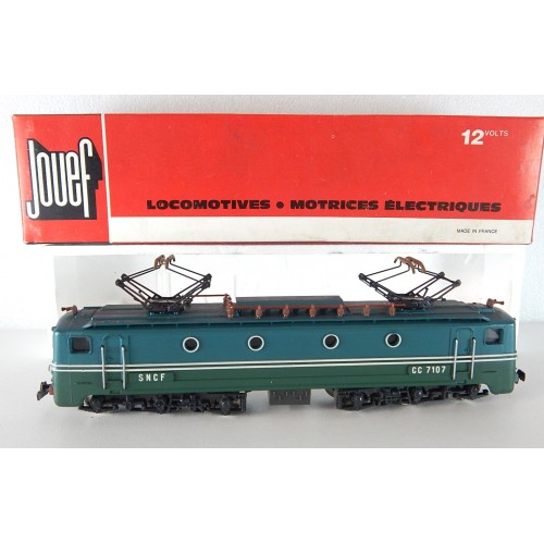 REF 8542 JOUEF LOCOMOTIVE CC 7107 ETAT NEUVE EN BOITE ROUGE HO