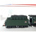 REF 8265 JOUEF LOCOMOTIVE VAPEUR 150 X 29 ET TENDER 34 X 157 HO EN BOITE BBR N°2
