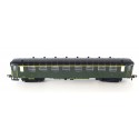 FLEISCHMANN VOITURE 1CL VERTE TOIT NOIR TYPE EST SNCF SANS BOITE HO