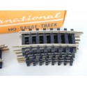 ROCO BOITE AVEC PETIT RAILS COURBES MAILLECHORTS + ECLISSES HO
