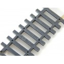 ROCO BOITE AVEC PETIT RAILS COURBES MAILLECHORTS + ECLISSES HO