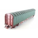 JOUEF WAGON BACHER A BOGIES ESSIEUX BRUNIES HO SANS BOITE