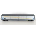 JOUEF WAGON COUVERT A BOGIE PARROIS COULISSANTE HO SANS BOITE