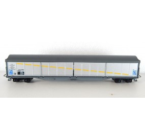 JOUEF WAGON COUVERT A BOGIE PARROIS COULISSANTE HO SANS BOITE