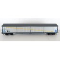 JOUEF WAGON COUVERT A BOGIE PARROIS COULISSANTE HO SANS BOITE