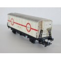 ELECTROTREN WAGONS COUVERT INTERFRIGO BLANC TRANSFESA SANS BOITE HO