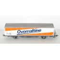 ROCO WAGON COUVERT A ESSIEUX OVOMATINE MARCHANDISE SANS BOITE BOITE HO